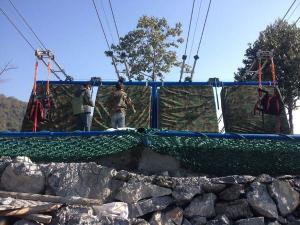 浙江衢州三衢石林景区安装滑索工程竣工